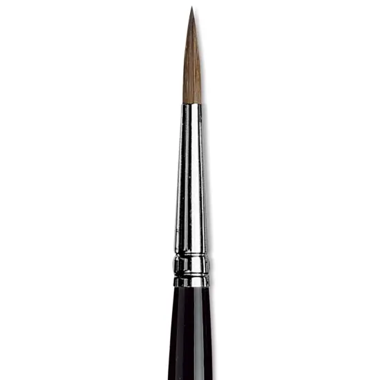 Da Vinci Maestro Kolinsky Sable Brush - Round, Short Handle, Size 6 {1}