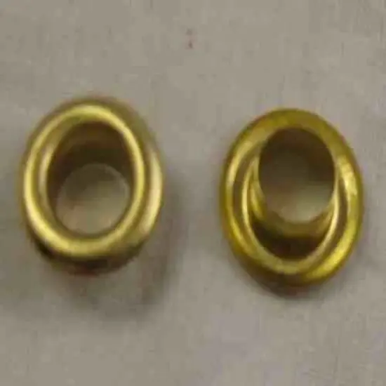 Tandy Leather Brass Plate 5/16 Eyelets 100 pack 1288-11 {2}