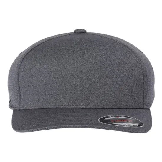 Flexfit&reg; Unipanel Melange Cap Melange Heather {4}