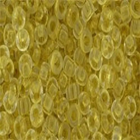 Toho 8/0 Round Japanese Seed Bead, TR8-2151, Inside Color Crystal Yellow {1}