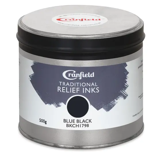 Cranfield Traditional Relief Ink - Blue Black, 500 g {1}