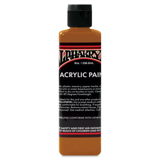 Alpha6 Alphakrylic Acrylic Paint - Caramel, 8 oz {1}