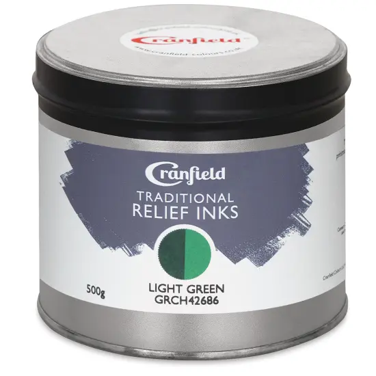 Cranfield Traditional Relief Ink - Light Green 500 g {1}