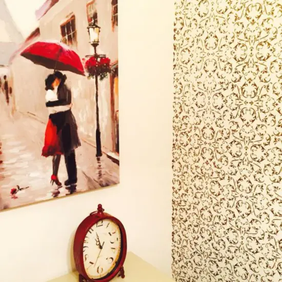 Victorian Baroque Wall Stencil {6}