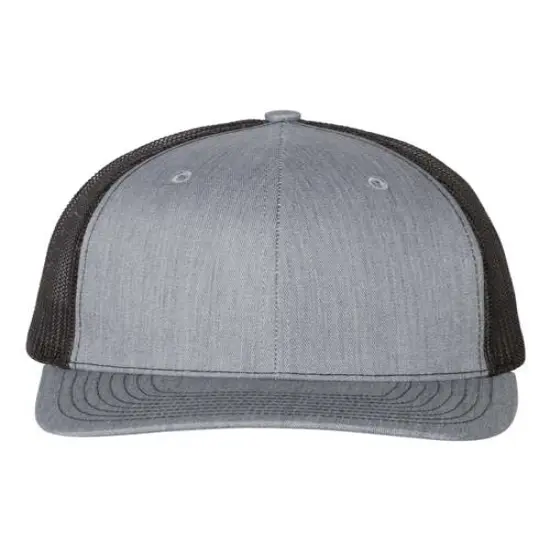 Richardson&reg; Snapback Trucker Cap H Grey/ Black {1}