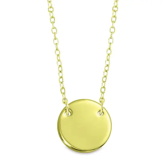 ImpressArt Personal Impressions Necklace Kit - Large Circle, Gold, Set of 5 {1}