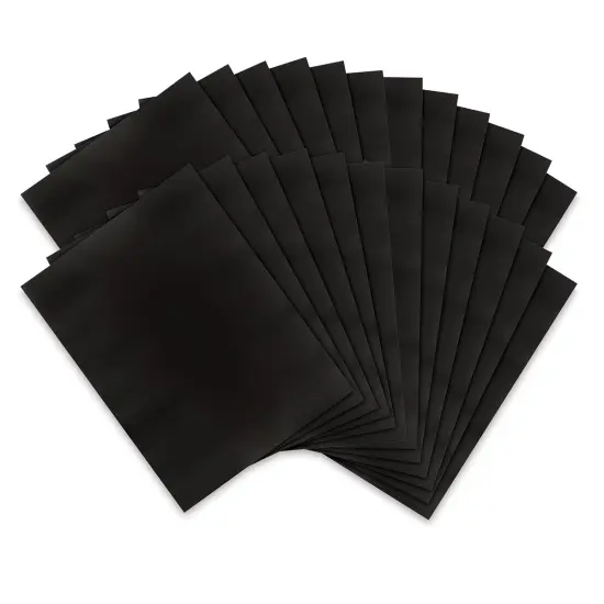 Black Linoleum Grip - Pkg of 24, 7.5" x 10.25" {1}