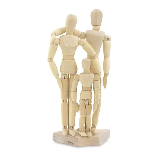 Family Manikin Set, 3 Piece Set {1}