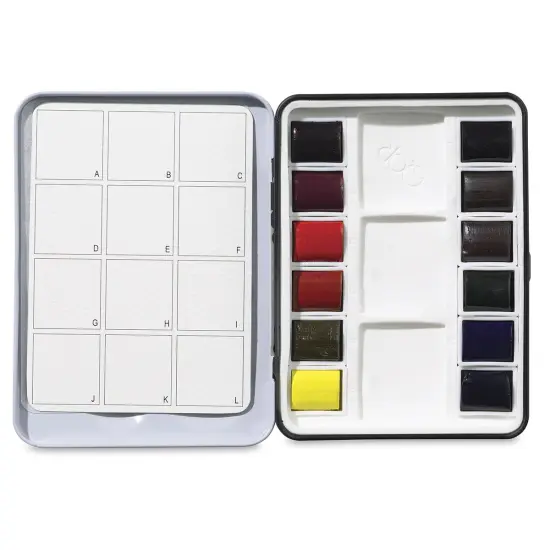 QoR Modern Watercolors - Set of 12 Half Pans {2}