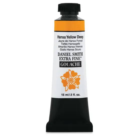 Daniel Smith Extra Fine Gouache - Hansa Yellow Deep, 15 ml Tube {1}