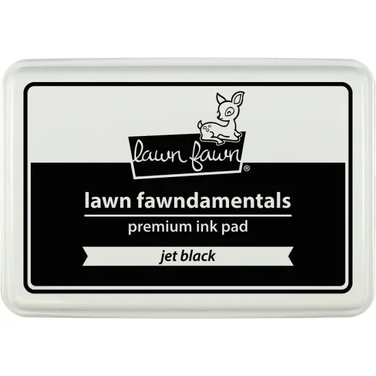 Lawn Fawn Premium Ink Pad-Jet Black {1}