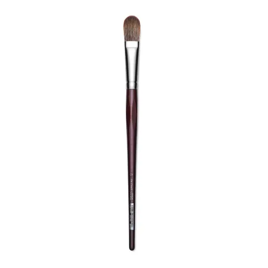 Da Vinci Grigio Synthetic Brush - Filbert, Long Handle, Size 24 {1}