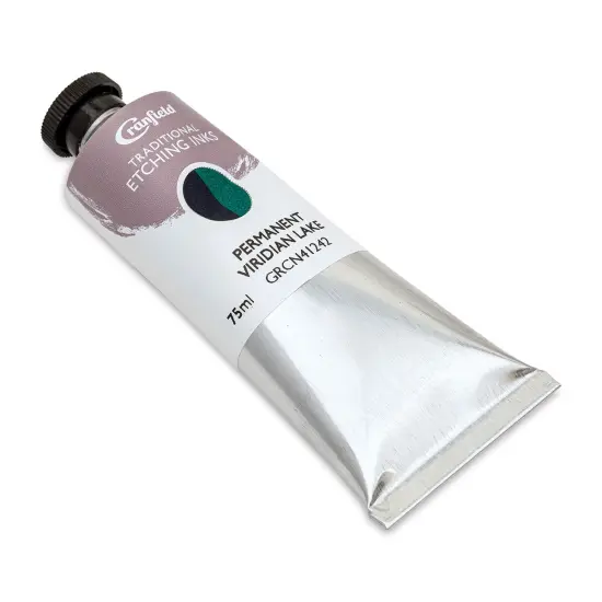 Cranfield Traditional Etching Ink - Permanent Viridian, 75 ml {1}