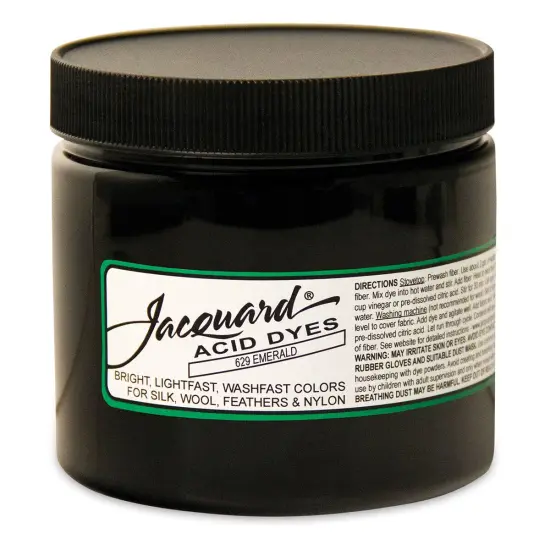 Jacquard Acid Dye - Emerald, 8 oz {1}
