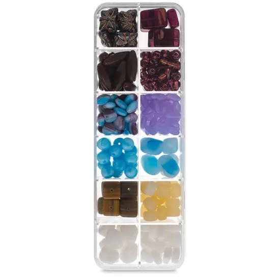 John Bead Czech Glass Bead Box Mix - Day of Joy {1}