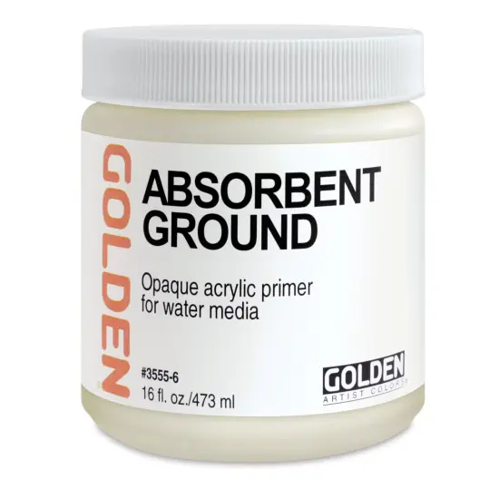 Golden Absorbent Ground - White, 16 oz jar {2}