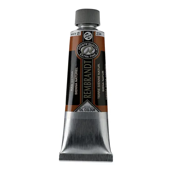 Rembrandt Artists' Oil Color - Raw Sienna, 150 ml tube {2}
