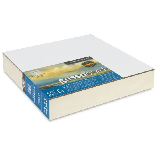 Ampersand Gessobord - 12" x 12", 2" Cradled {2}