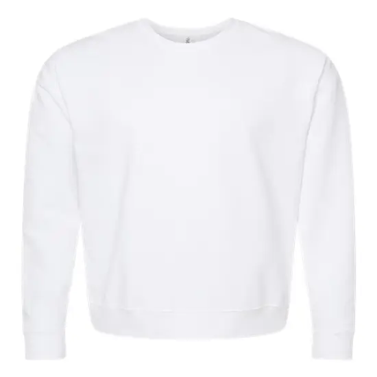 Tultex&reg; Fleece Crewneck Sweatshirt White {1}