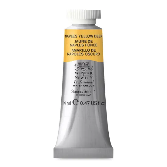 Winsor & Newton Professional Watercolor - Naples Yellow Deep, 14 ml Tube {1}