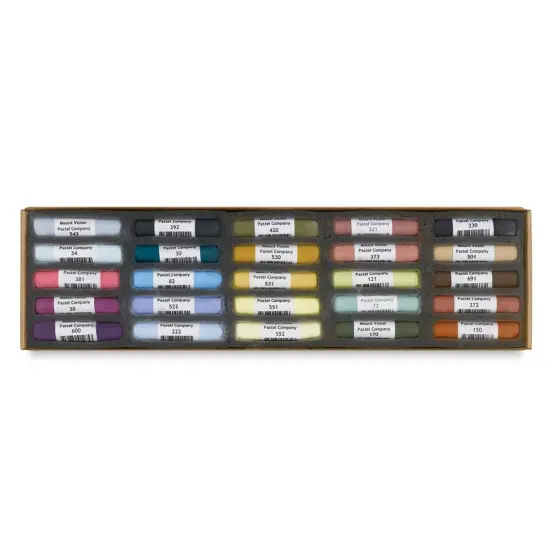 Mount Vision Soft Pastel Set - Workshop Supplement, Set of 25 {2}