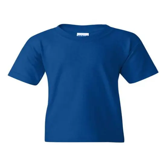 Gildan&reg; Heavy Cotton Youth Crewneck Short Sleeve T-Shirt - 5000B Royal {1}