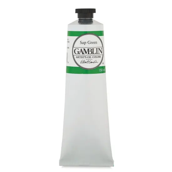 Gamblin Artist's Oil Color - Sap Green, 150 ml tube {1}