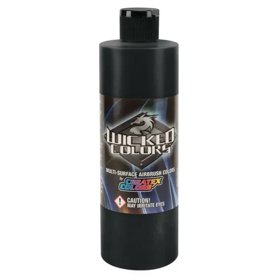 Createx Wicked Colors Airbrush Color - 16 oz, Detail Black {1}