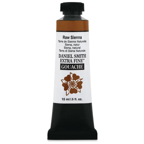Daniel Smith Extra Fine Gouache - Raw Sienna, 15 ml Tube {1}
