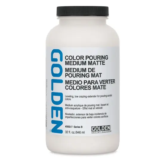 Golden Color Pouring Medium - Matte,32 oz {1}
