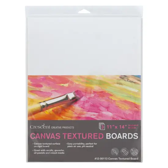 Crescent Canvas Board - 11" x 14", Pkg of 3 {1}
