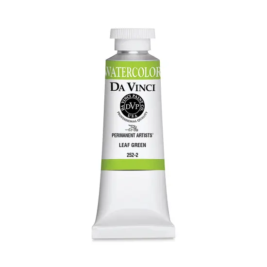 Da Vinci Artists' Permanent Watercolor - Leaf Green, 37 ml tube {1}