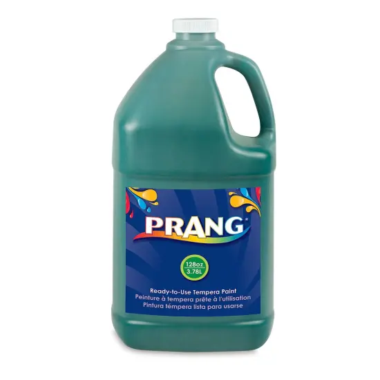 Prang Ready-To-Use Tempera Paint - Green, Gallon {2}