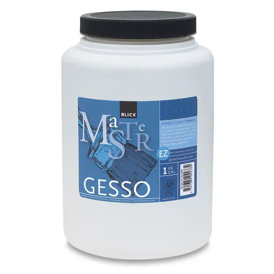 Blick Master Gesso - 1 Coat, Gallon {1}