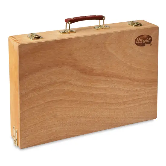 Utrecht Wooden Acrylic Paint Box w/Palette {2}
