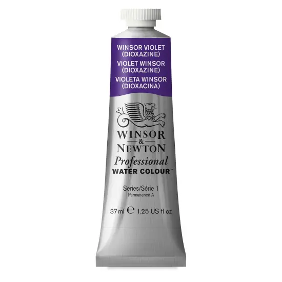 Winsor & Newton Professional Watercolor - Winsor Violet, 37 ml Tube {1}