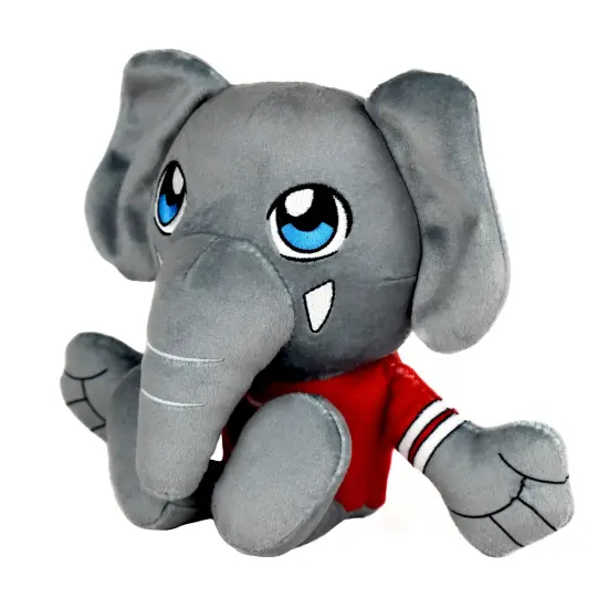 Bleacher Creatures Alabama Crimson Tide Al The Elephant Mascot Kuricha Sitting Plush {2}