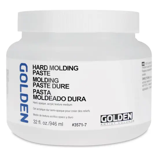 Golden Hard Molding Paste Medium - 32 oz jar {2}