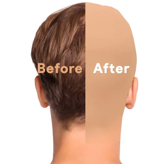 Costume Latex Bald Cap - Fake Head Skin Costume Accessories Bald Hat for Adults and Kids {4}