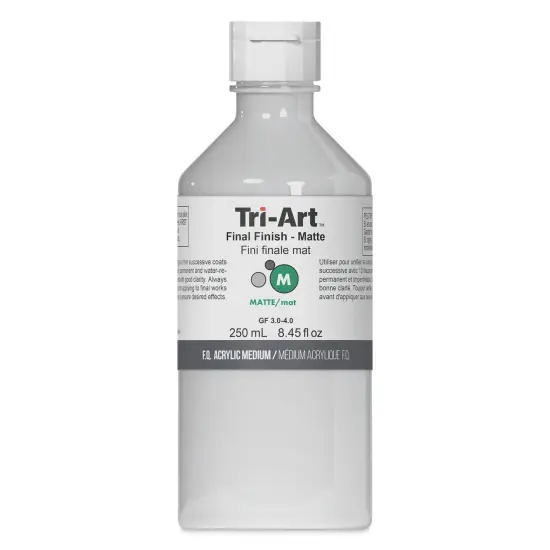 Tri-Art Acrylic Final Finish - Matte, 250 ml, Bottle {1}