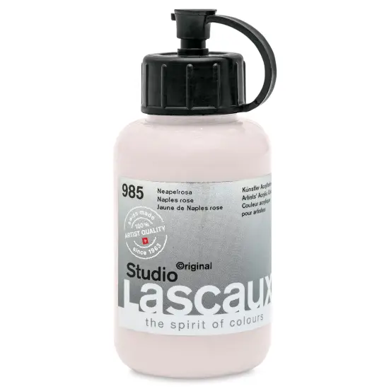 Lascaux Studio Acrylics - Naples Rose, 85 ml bottle {1}