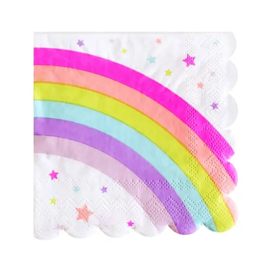 Paper Napkins - Cocktail - Rainbow {1}