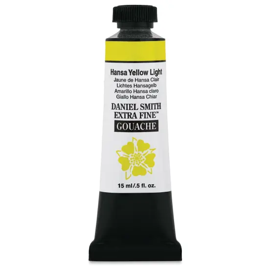 Daniel Smith Extra Fine Gouache - Hansa Yellow Light, 15 ml Tube {1}