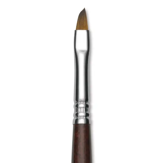 Escoda Prado Tame Synthetic Brush - Angular, Short Handle, Size 6 {1}