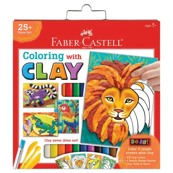 Faber-Castell Coloring with Clay Kit {1}