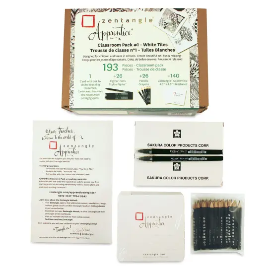 Sakura Zentangle Set - Class Pack, Set of 193 {2}