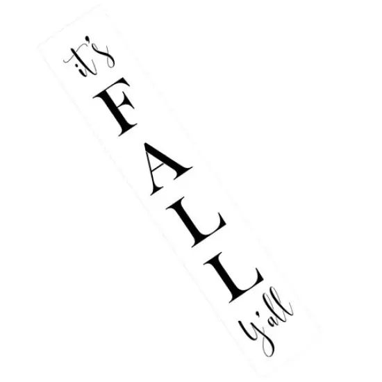 60-Inch It's Fall Y'all Sign Stencil | 3789L by Designer Stencils | Word & Phrase Stencils | {1}
