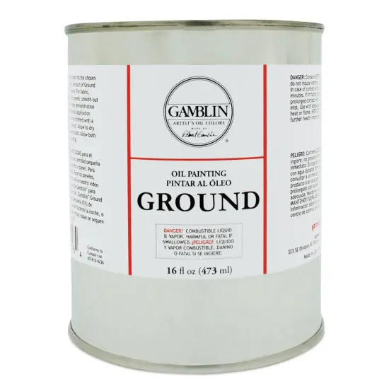 Gamblin Painting Ground - 16 oz can {2}