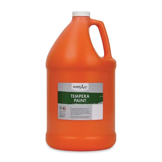 Handy Art Tempera - Orange, Gallon {1}