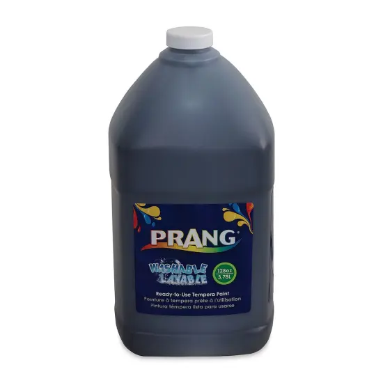 Prang Ready-To-Use Tempera Paint - Black, Gallon {1}